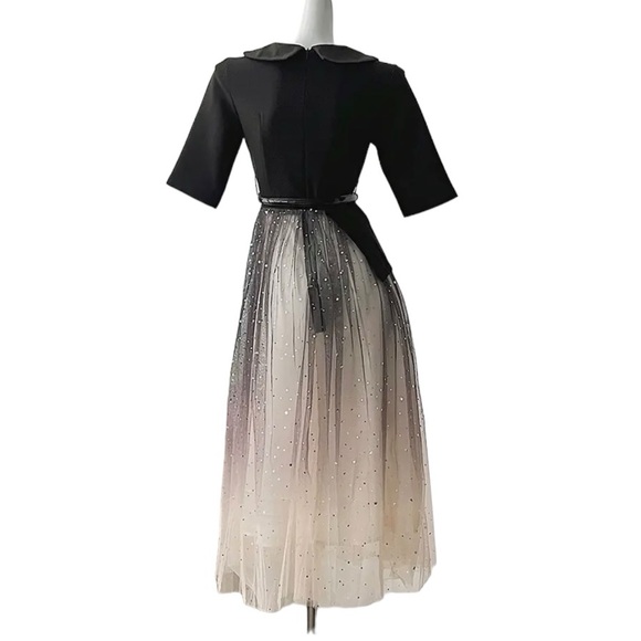 The Mehalia Tulle Star Layered Dress Size 8 Medium - Picture 3 of 14